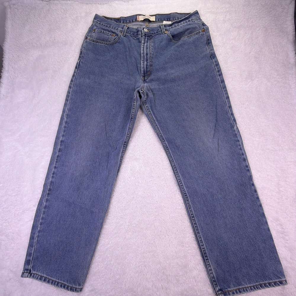 VTG Levis 505 Relaxed Fit Jeans‎ Mens 38x30 (actual 36x29) Blue Denim
